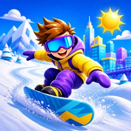 Snowflick : Endless Runner 아이콘