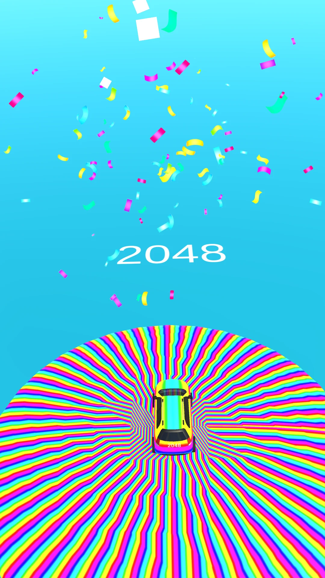 2048 Car Merge Runner screenshot
